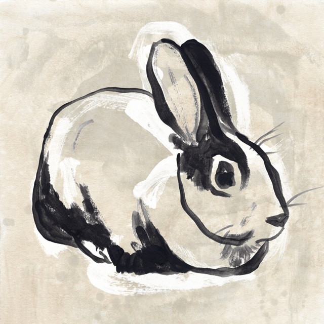 Antique Rabbit I