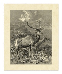 Vintage Roe Deer II
