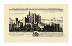 Vintage Alnwick Castle