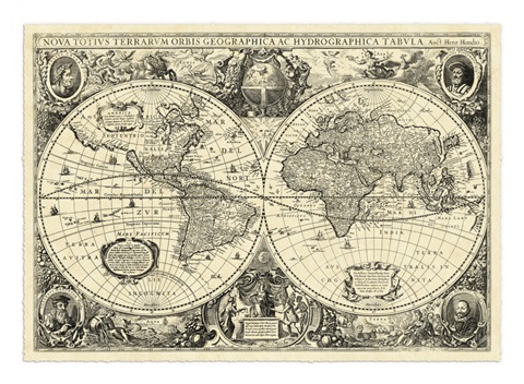 Vintage World Map
