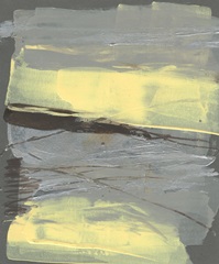 Unembellished Lemon & Silver Swipe