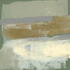 Sage & Gold Swipe IV