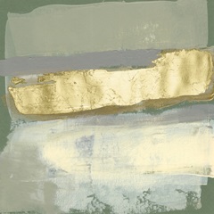 Sage & Gold Swipe IV