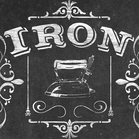 Vintage Laundry Signs V