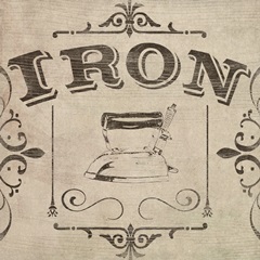 Vintage Laundry Signs VI