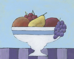 White Fruit Bowl II