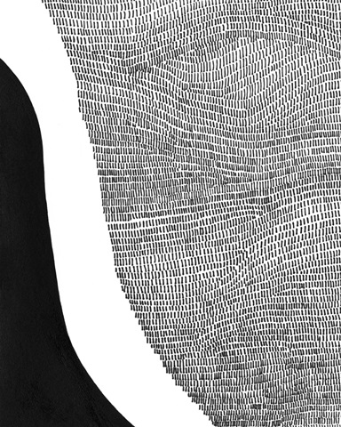 Black & White Abstract I