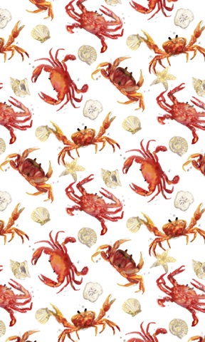 Crab Cameo Collection E