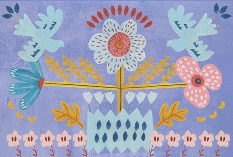 Embroidered Garden Collection A