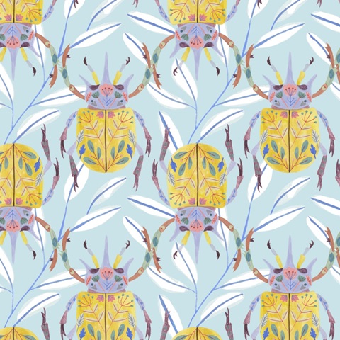 Floral Beetles Collection G