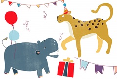 Party Animals Collection A