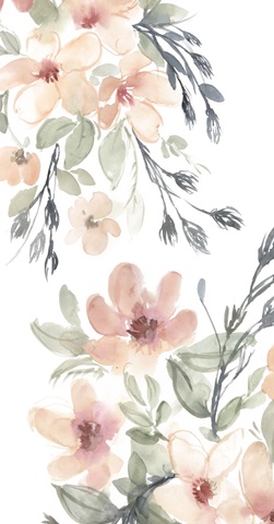 Peachy Pink Blooms Collection B