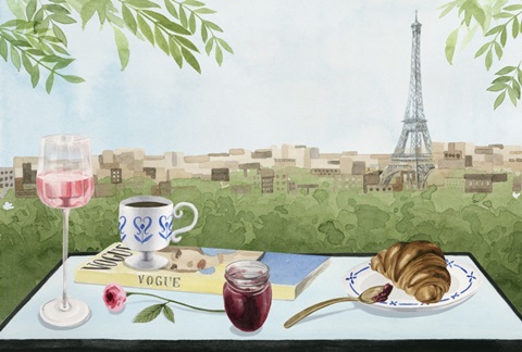 Terrace in Paris Collection A