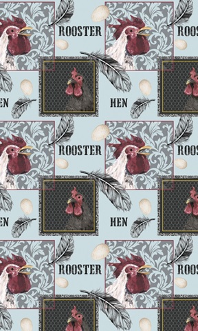 White Rooster Collection E