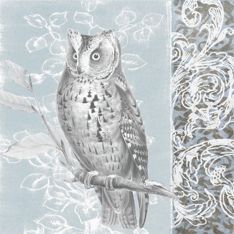 Owl Filigree I