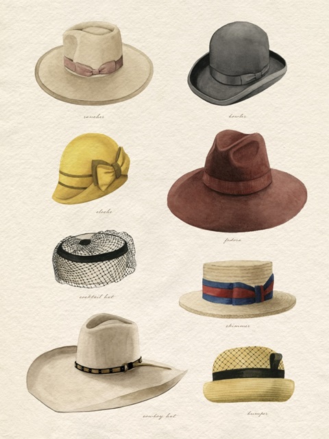 Vintage Hats II