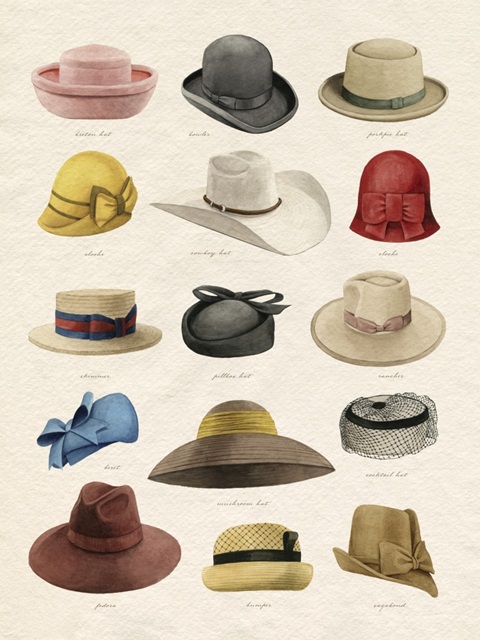 Vintage Hats III