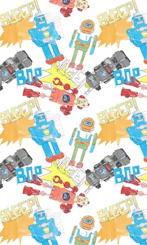 Toy Tin Robots Collection E