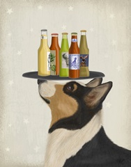 Corgi Tricolour Beer Lover