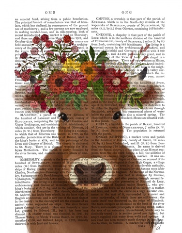 Cow Bohemian 1 Book Print