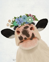 Cow with Flower Crown 1