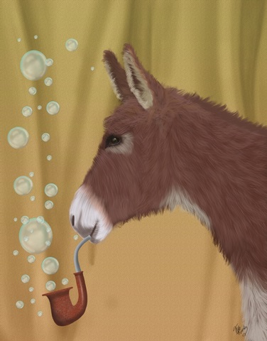 Donkey Bubble Pipe, Portrait