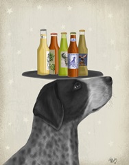German Shorthaired Pointer Ice Cream, Black Beer Lover