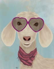Goat Heart Glasses