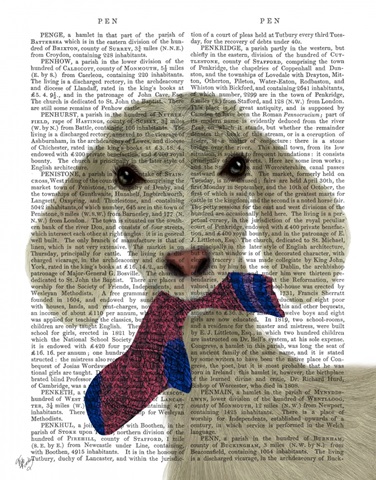 Goat Sock Lunch Book Print