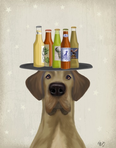 Great Dane Tan Beer Lover