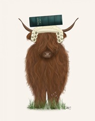Highland Cow Lawyer