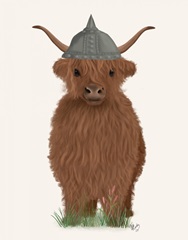 Highland Cow Viking