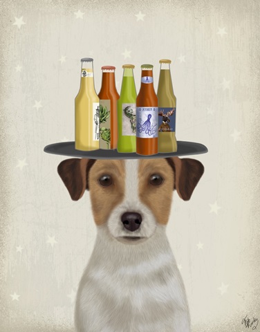 Jack Russell Beer Lover