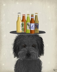 Labradoodle Black 1 Beer Lover