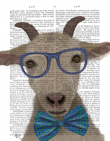 Nerdy Goat Book Print