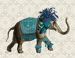 Niraj Elephant, Blue