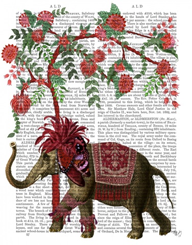 Niraj Elephant, Red Tree