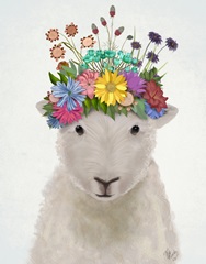 Sheep with Flower Crown 1