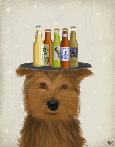 Yorkshire Terrier Beer Lover
