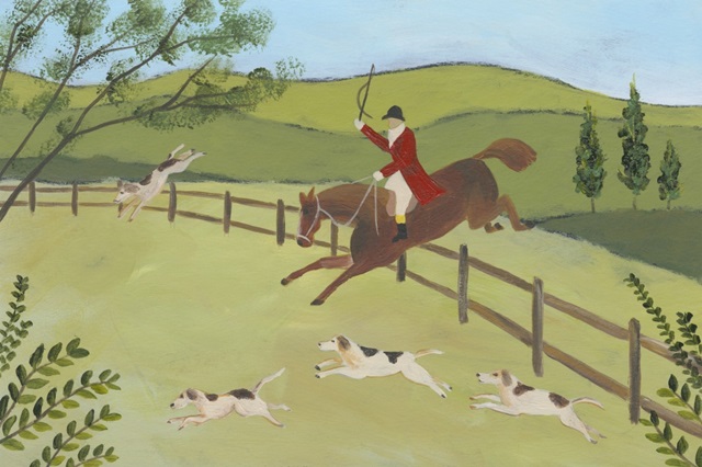 Folk Art Fox Hunt II