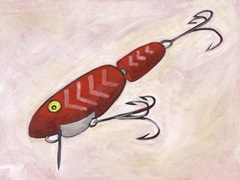 Retro Fishing Lure VI
