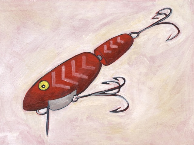 Retro Fishing Lure VI