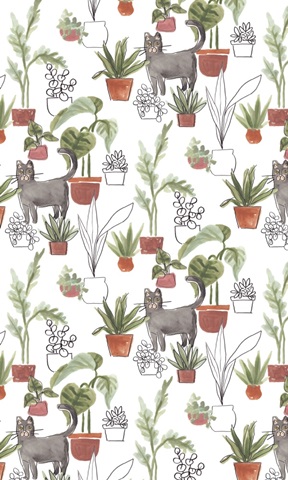 Purrfect Plants Collection E