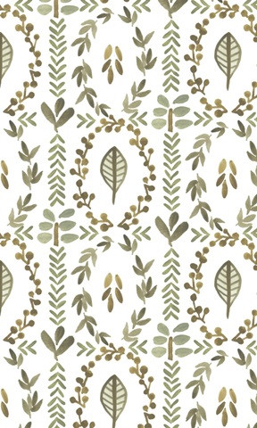 Greenery Motif Collection E