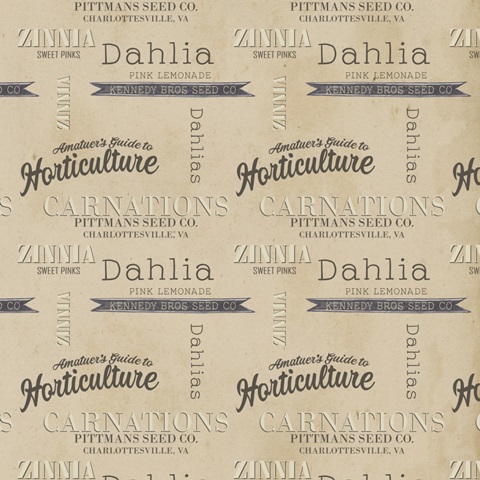 Vintage Seed Packets Collection G