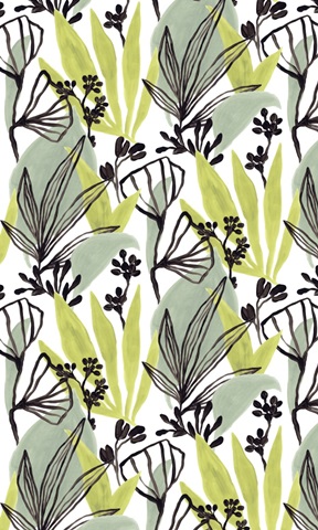 Tropical Collage Collection E