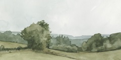 Vintage Landscape Sketch I