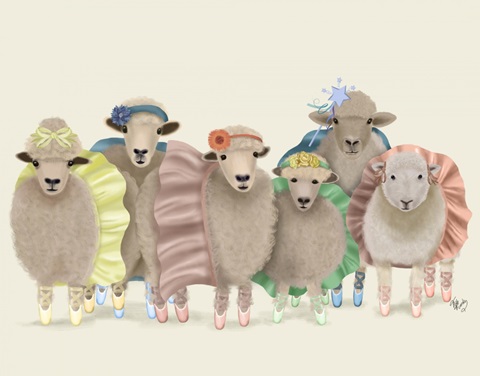 Ballet Troupe Sheep