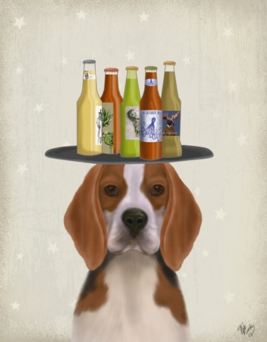 Beagle Beer Lover