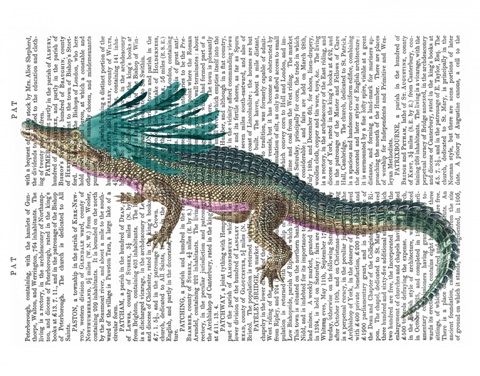 Crocodile with Headdress